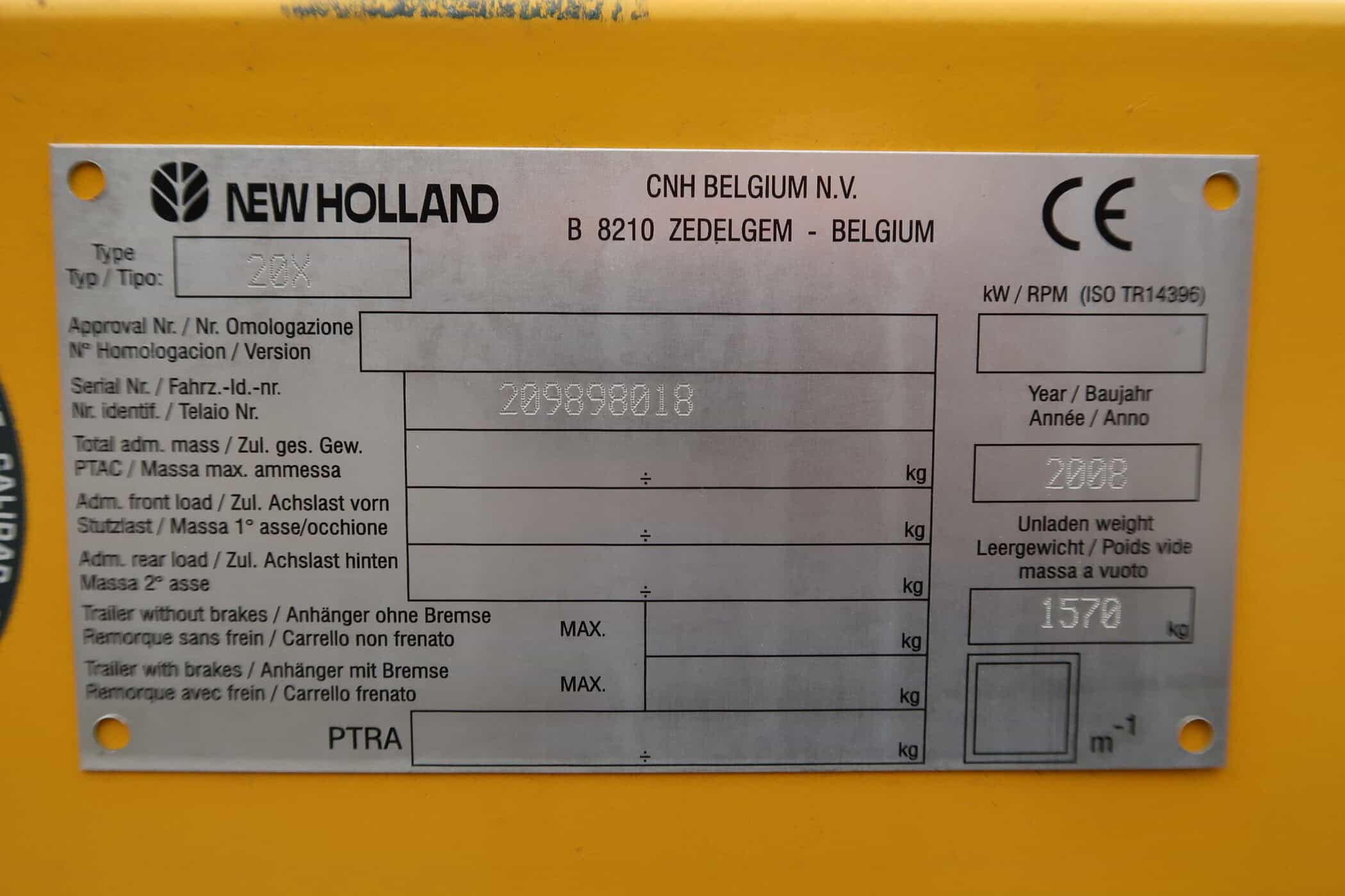 NEW HOLLAND CSX 7080 - Image 34